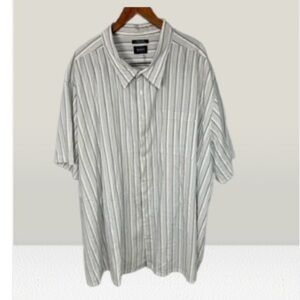 Harbor Bay Men’s Big & Tall Shirt sz 5X-B Casual #D721